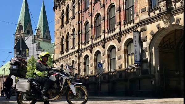 ruta en moto desde Assen hasta Hamburgo. Rutas en moto por Europa