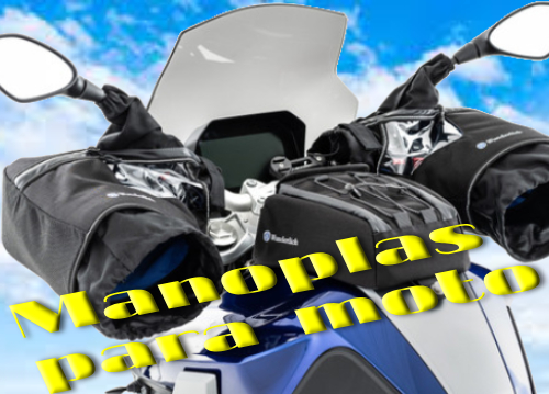 Manoplas para moto - Retos en Moto - comodidad y protección de manos