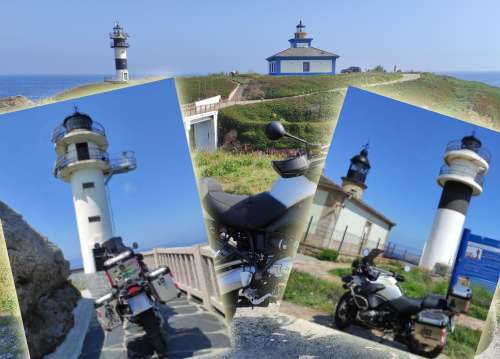 Ruta en moto por los faros de Lugo