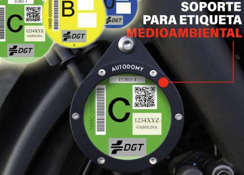 Soporte etiqueta medioambiental