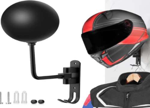 Colgador de casco de moto