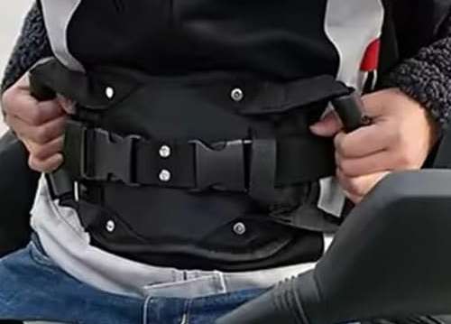Cinturón de sujeción para copiloto de moto adulto adunsiaoto