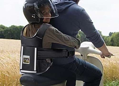 Cinturón de sujeción para copiloto de moto infantil tintoke